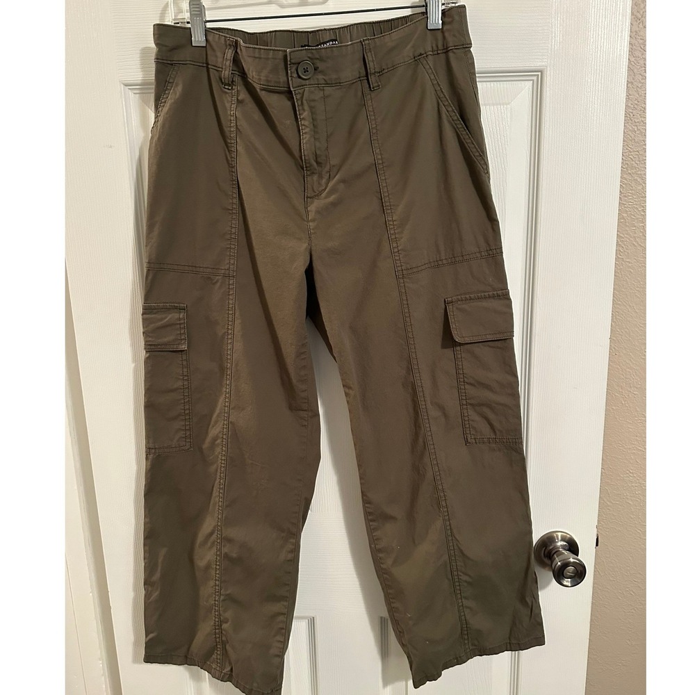 Social Standard‎ by Sanctuary Women Olive Green Cargo Pants Large